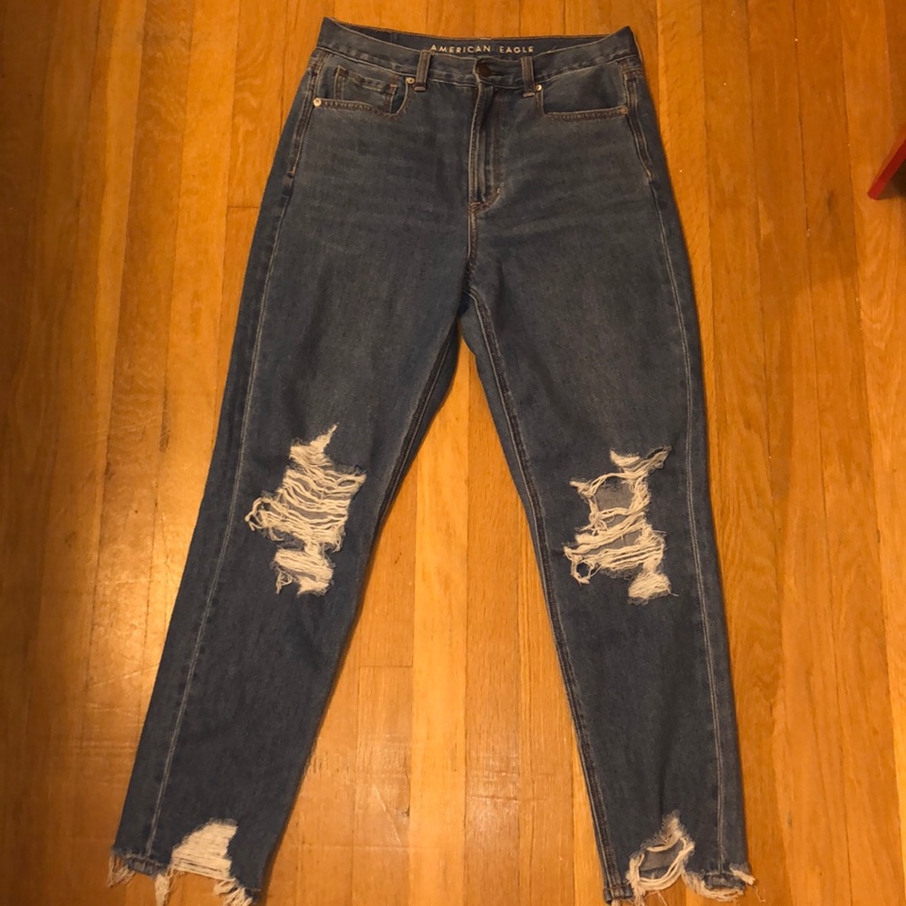 American eagle mom jeans!!!